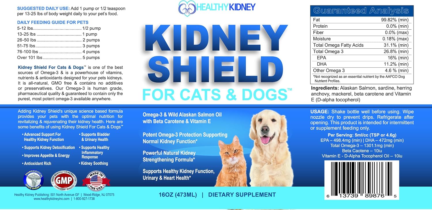 Kidney Shield for Dogs and Cats - Renal Health Supplement - görsel 3