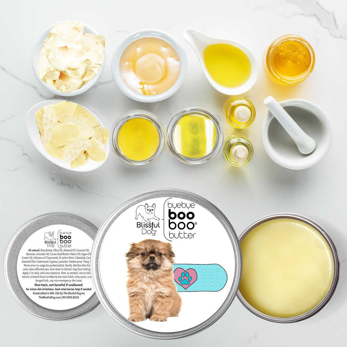The Blissful Dog Tibetan Spaniel Boo Butter, 16 oz - görsel 2