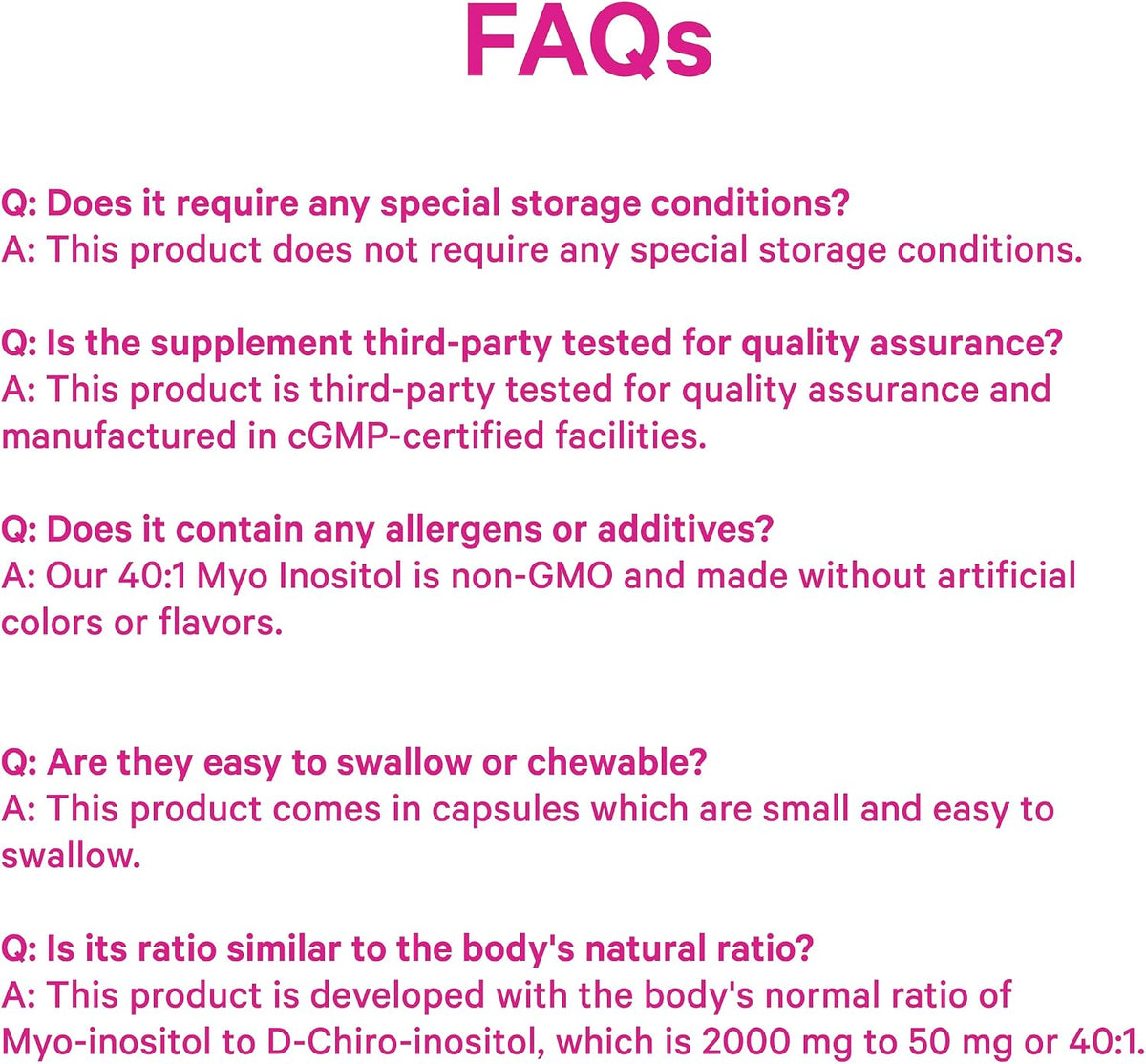 Pink Stork Myo-Inositol and D-Chiro Inositol – Metabolic Health: Aids insulin signalling, contributing to healthy – Image 8
