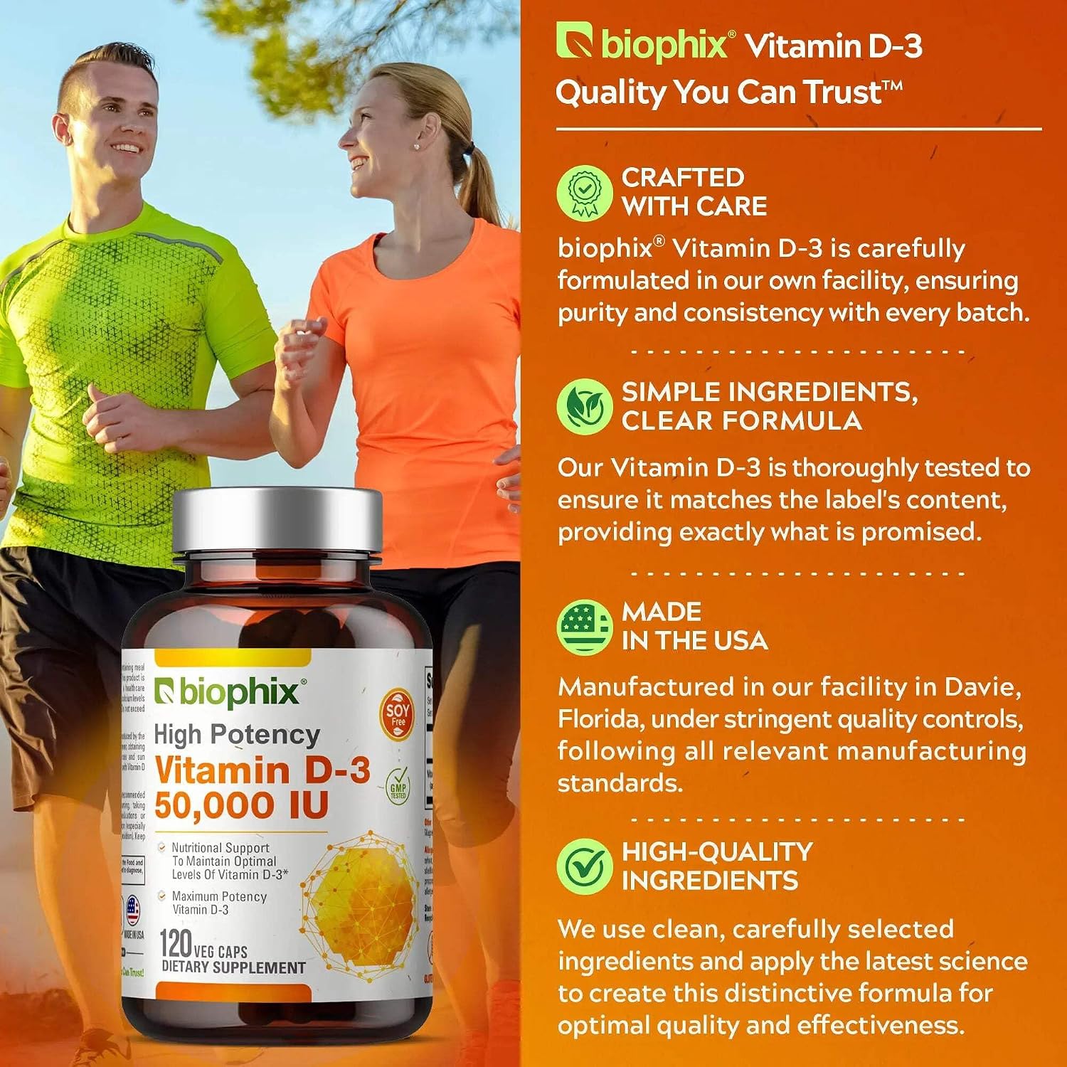 biophix Vitamin D3 10,000 IU High-Potency 120 Softgels - görsel 8