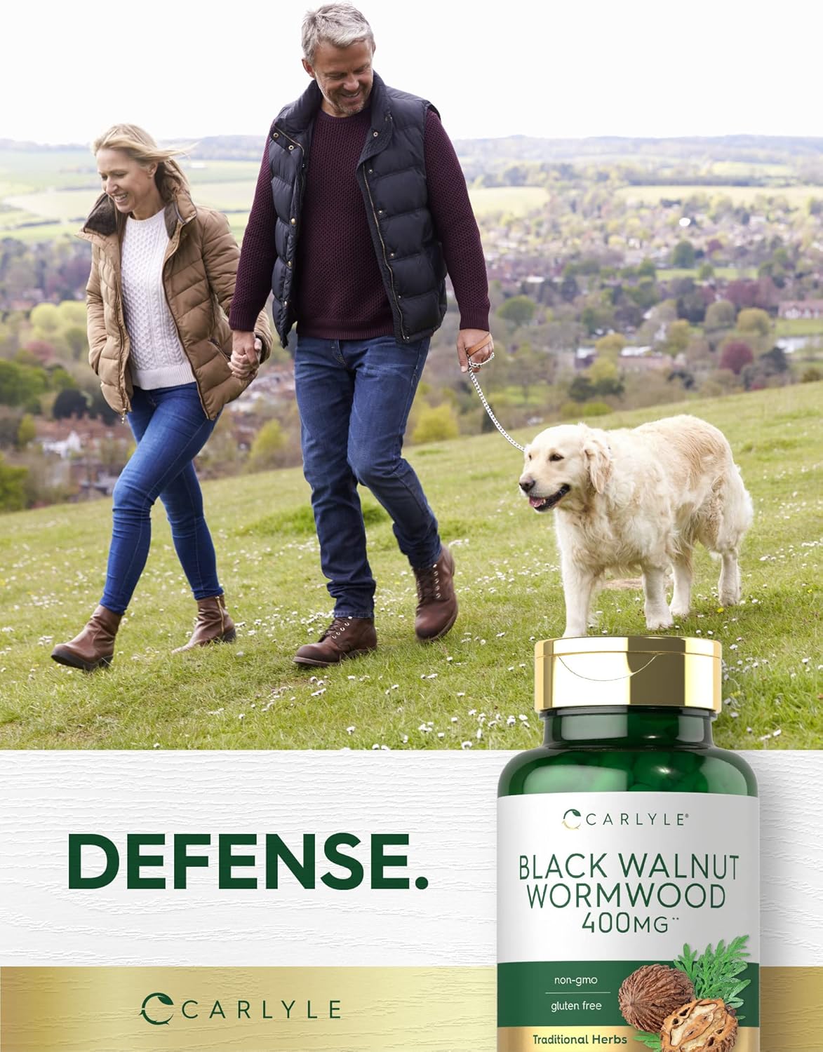 Carlyle Wormwood Black Walnut Herbal Complex - 120 Capsules - görsel 6