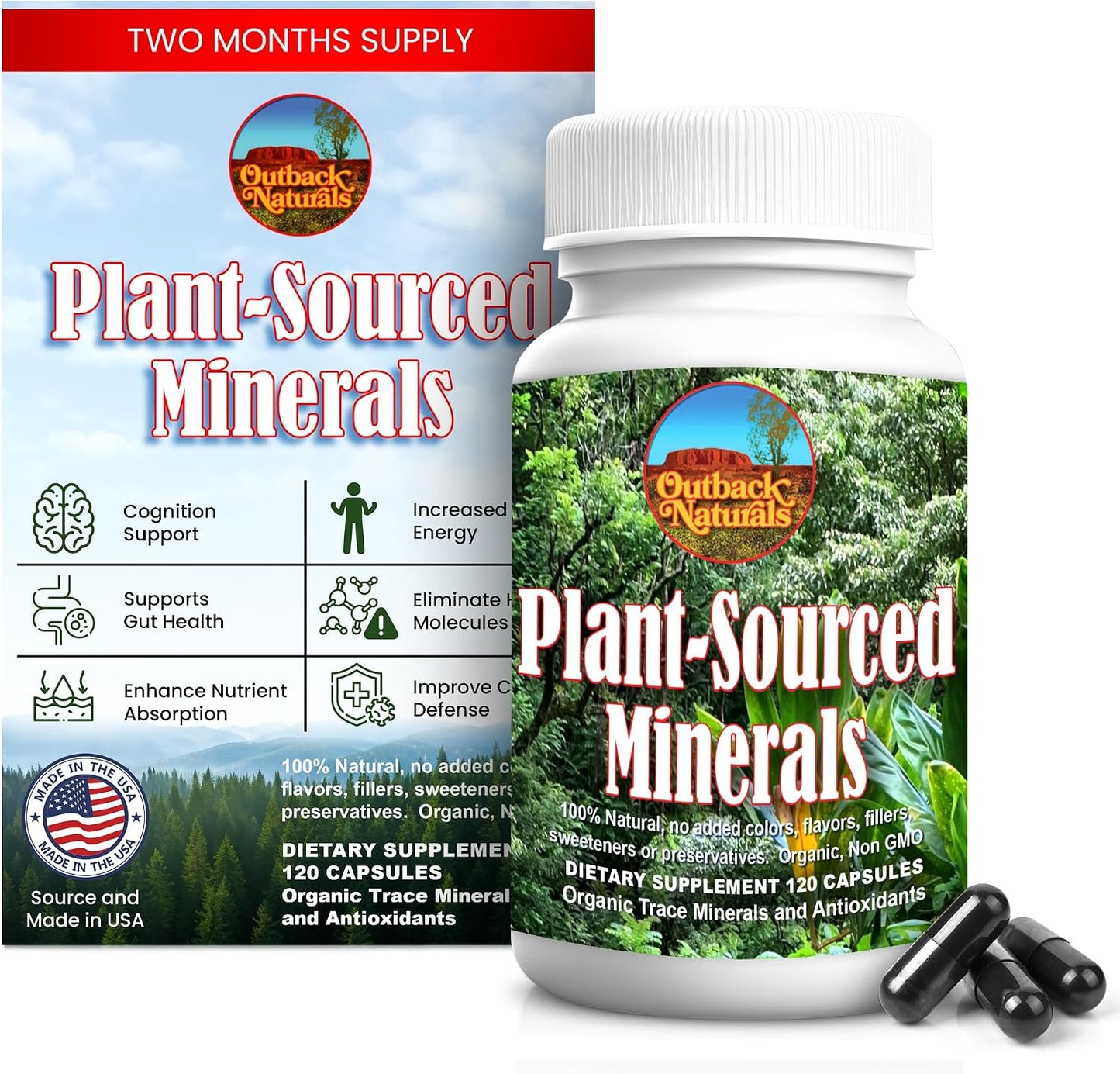 Plant-Sourced Minerals – 60 Capsules - görsel 8