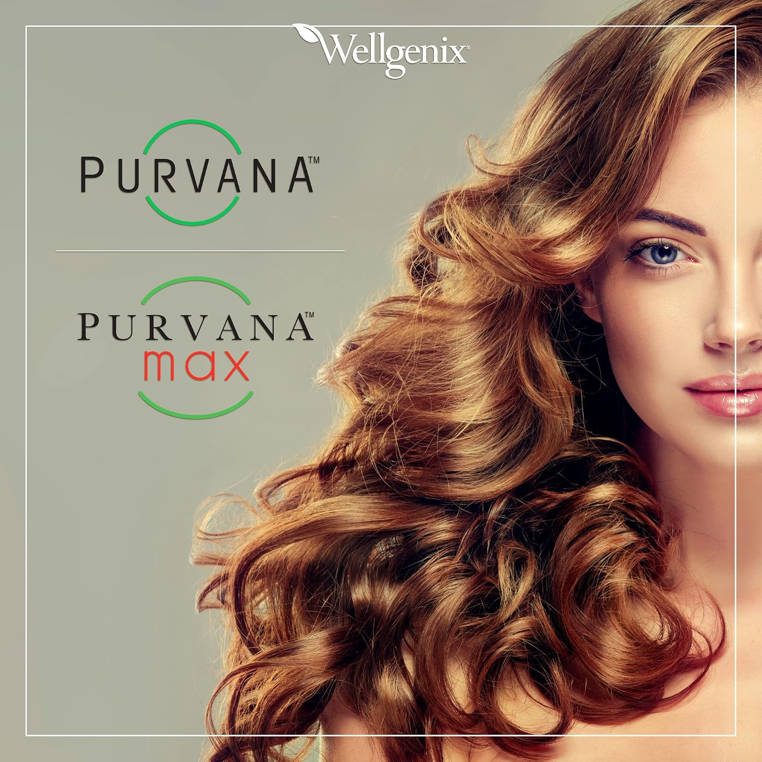 Wellgenix Purvana Hair, Skin and Nails Supplement - 2500mcg Biotin Softgels with MSM & B-Complex (60 Softgels, 2-Pack) - görsel 6