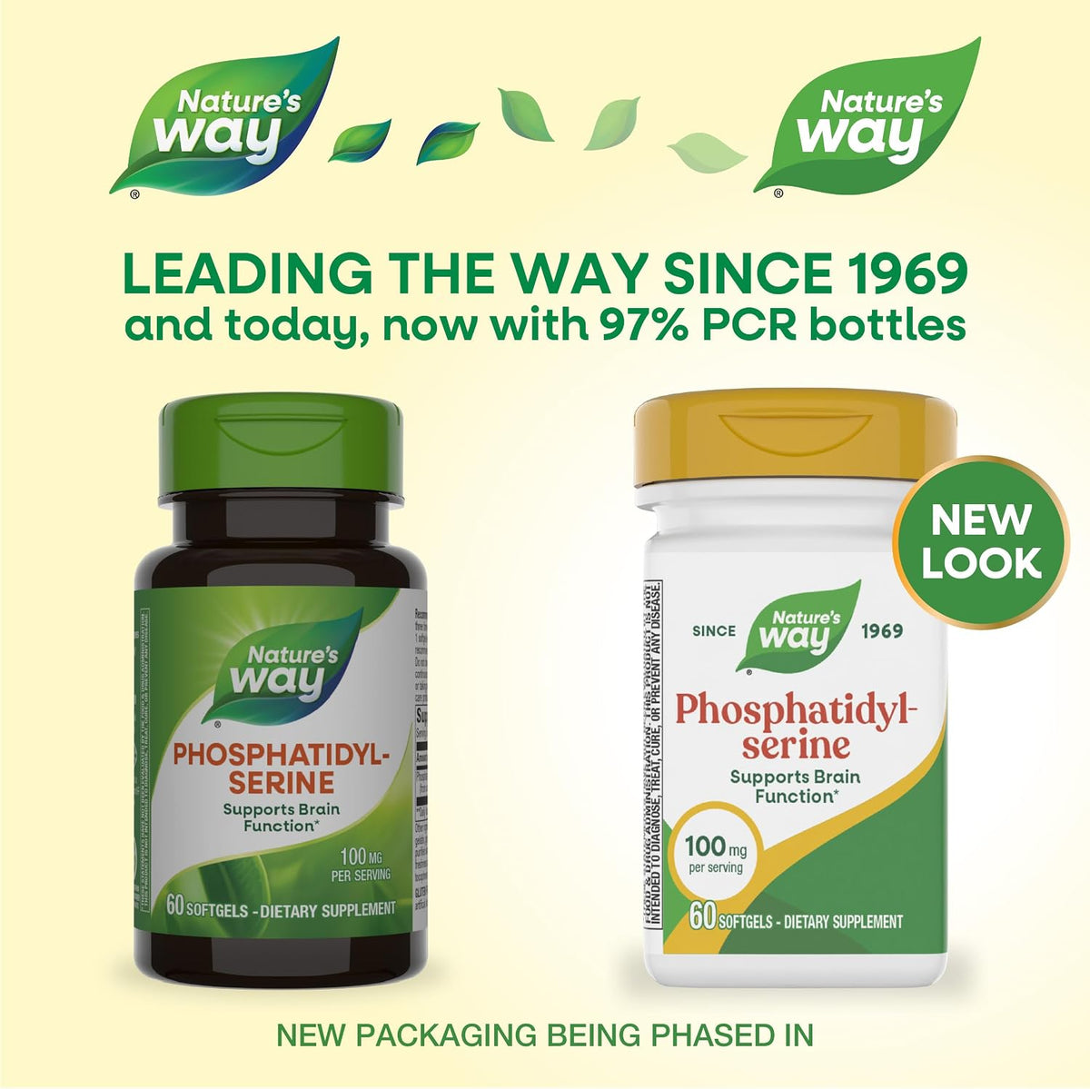 Nature's Way Phosphatidylserine, 100 mg, 60 Softgels - görsel 2