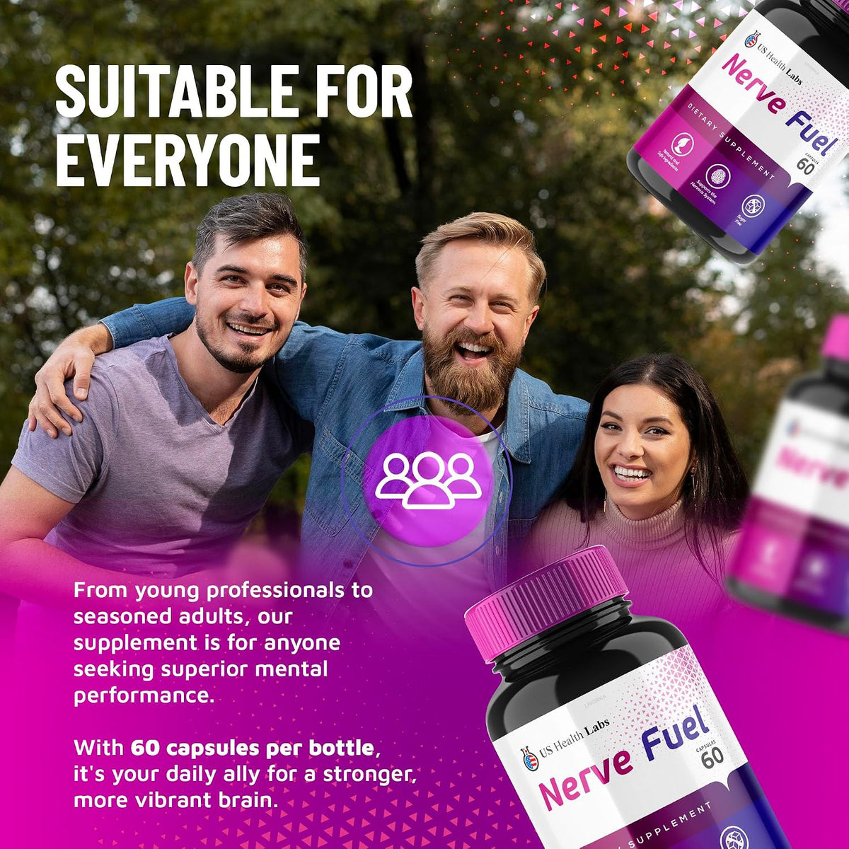 Nerve Fuel Capsules (3-Pack, 180 Capsules) - görsel 5