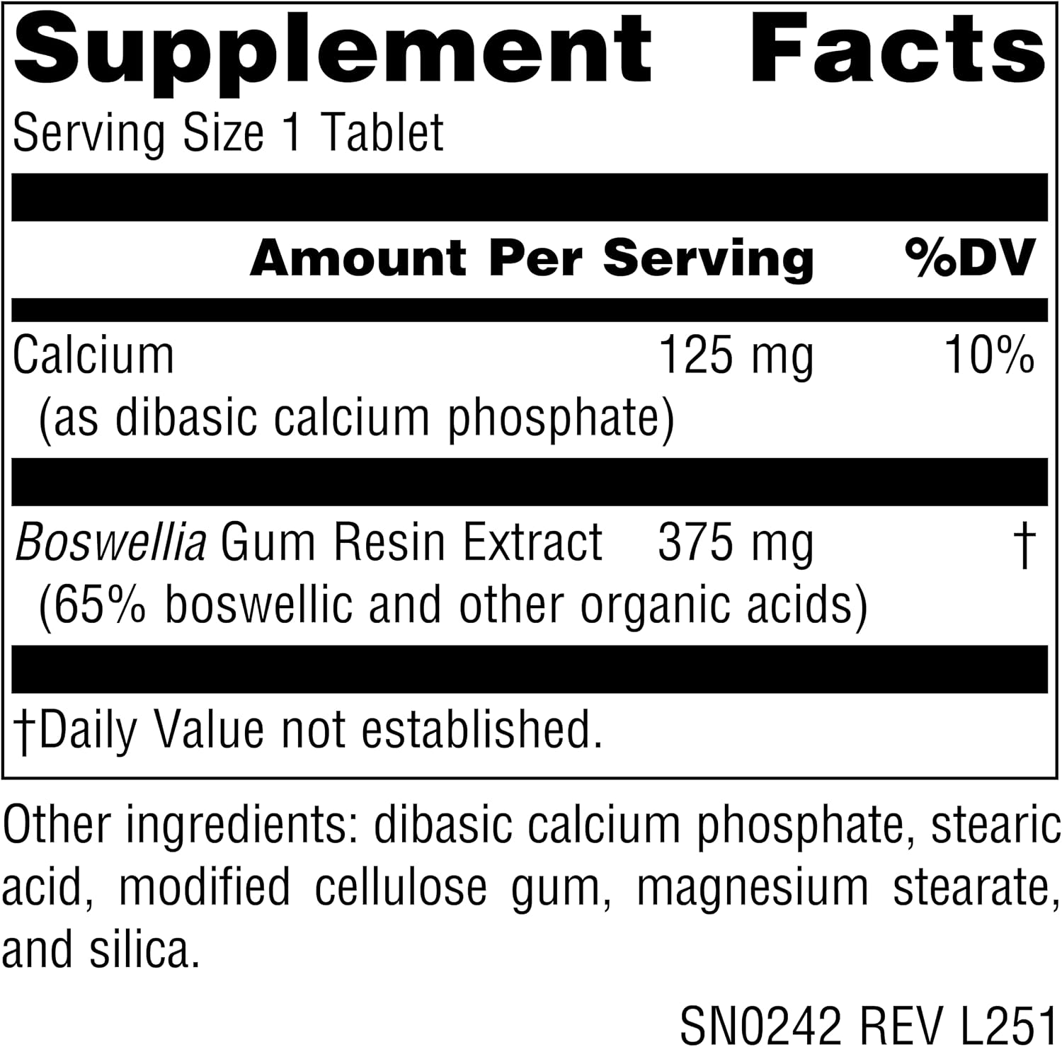 Source Naturals Boswellia Extract – 50 Tablets - görsel 2