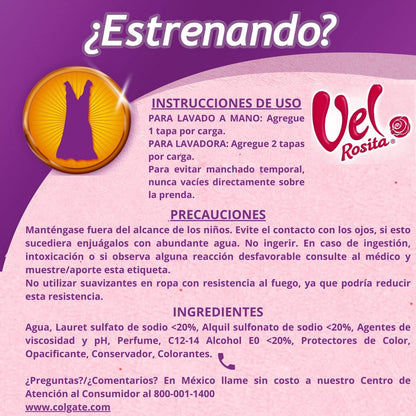 Vel Rosita Delicate Liquid Laundry Detergent - 450 ml