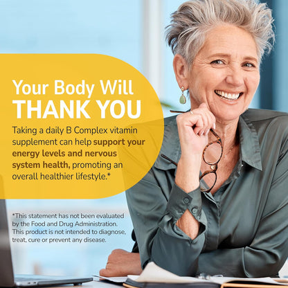 21st Century B-100 Complex Prolonged-Release Tablets, 60 Tablets