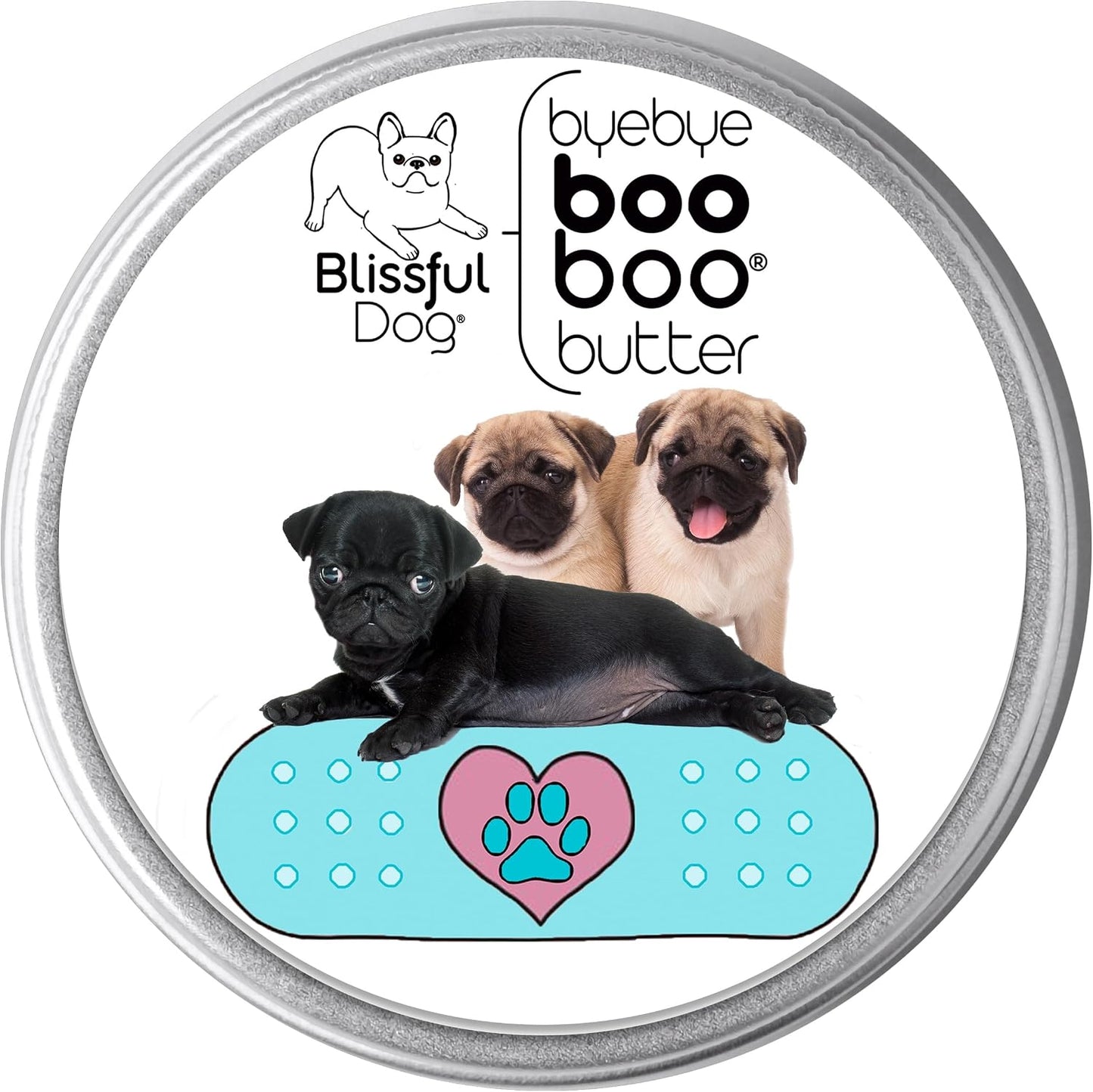 The Blissful Dog 227 g Tin Pug Booboo Butter - görsel 1