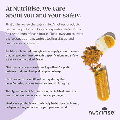 NutriRise Immunity Complex: Immune Support Supplement with Elderberry, Vitamin C, Zinc, Probiotics - 90 Count