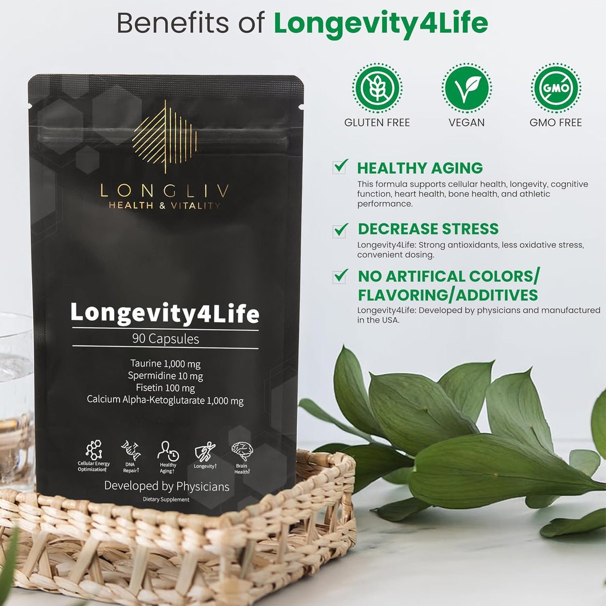 Longevity4Life - Ultimate Cellular Health Supplement - görsel 3