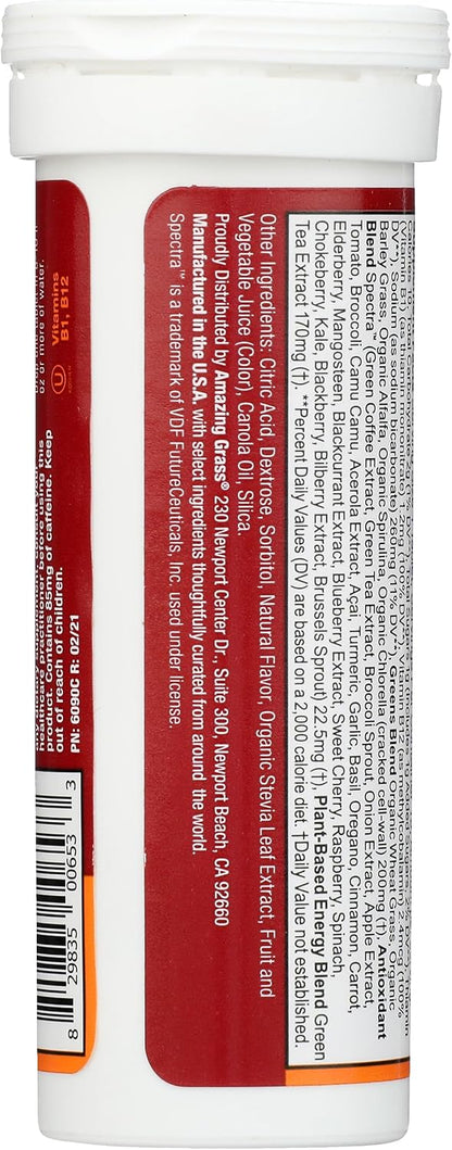 Amazing Grass Tropical Energy Green Superfood, 10 Tablets