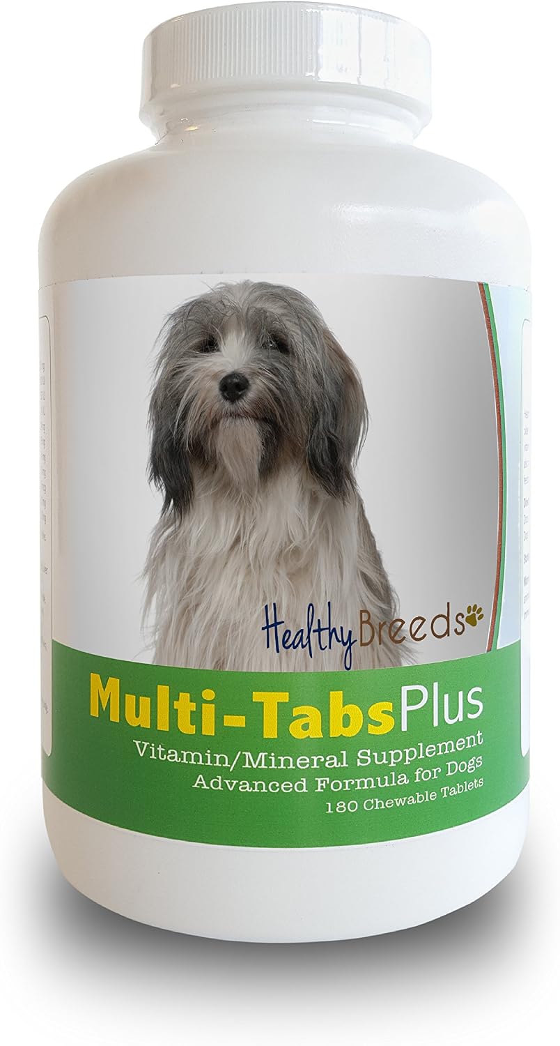 Healthy Breeds Tibetan Terrier Multi-Tabs Plus Chewable Tablets 180 Count - görsel 1