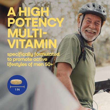 Nature's Way Alive! Ultra Potency Multivitamin for Men 50 Plus, 150 Tablets