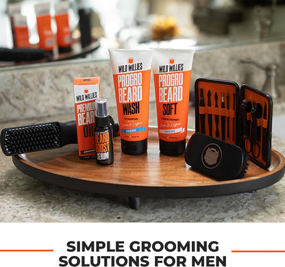 Wild Willies Beard Growth Kit - Capsules and Boosting Serum