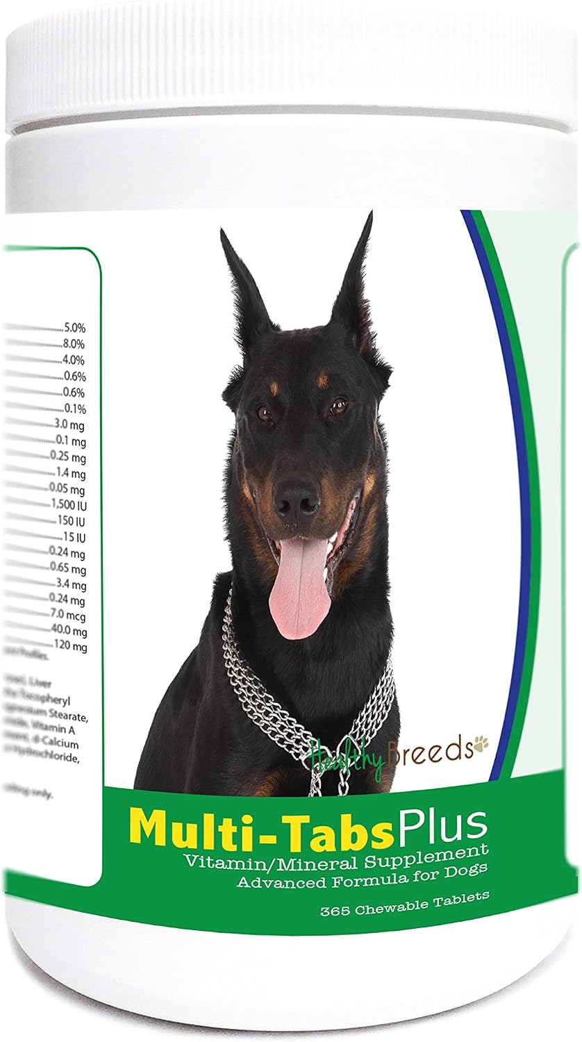 Healthy Breeds Beauceron Multi-Tabs Plus Chewable Tablets 365 Count - görsel 1