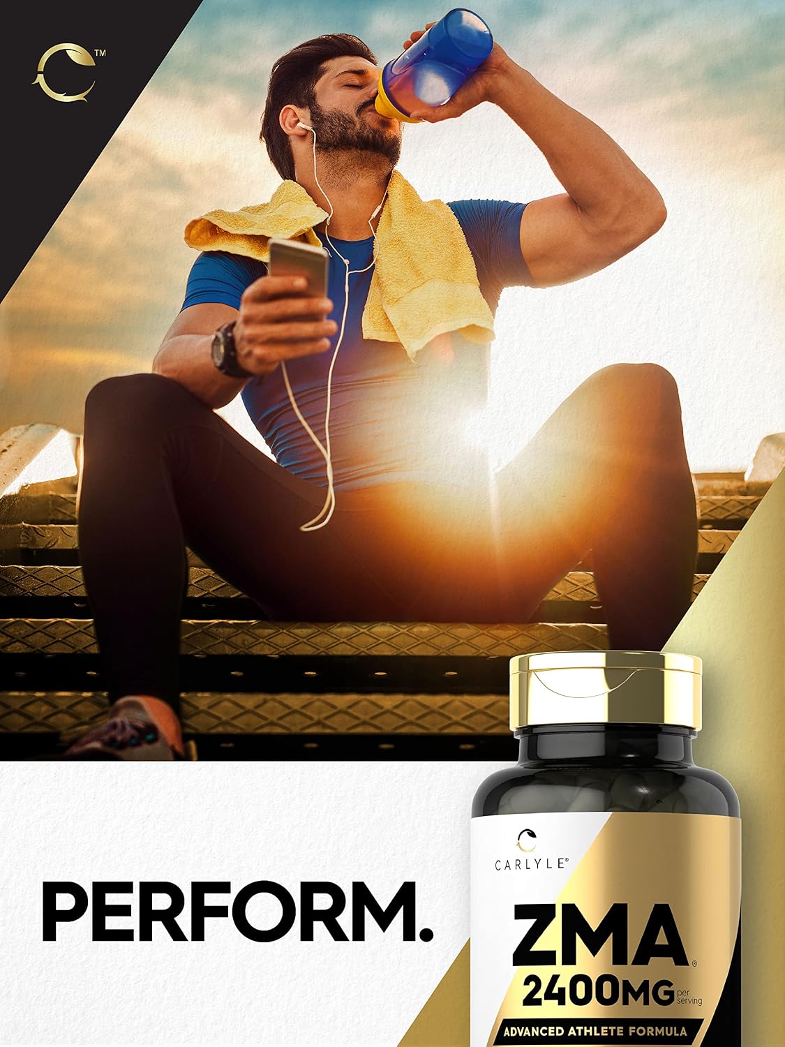 Carlyle ZMA Supplement – Zinc, Magnesium & – Healthy sleep patterns – Image 6