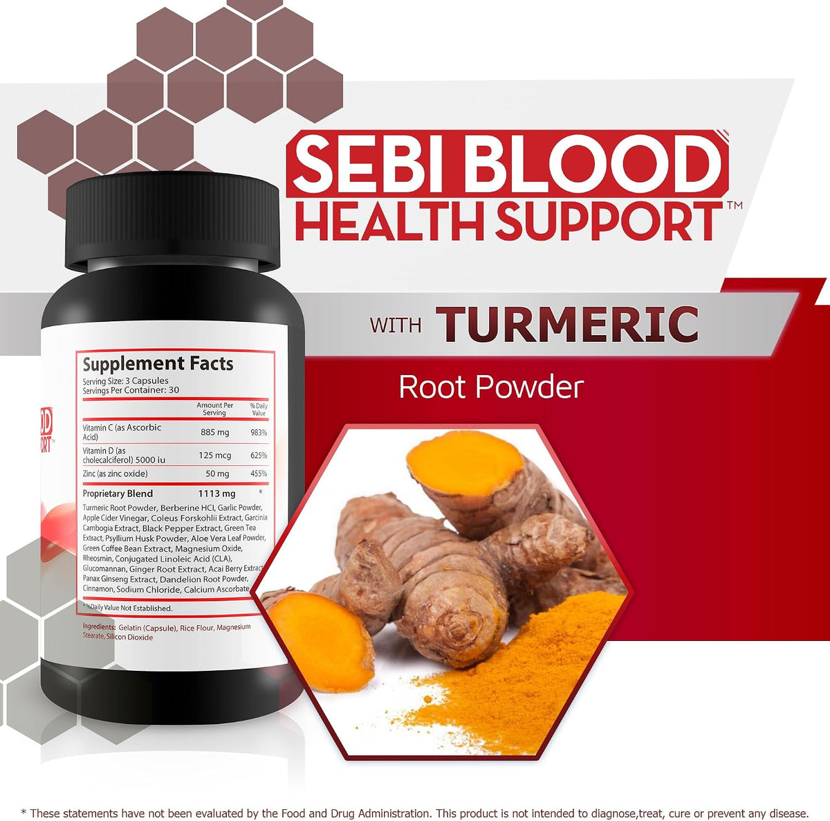 Sebi Blood Health Support - Herbal Blood Health Supplement - görsel 6
