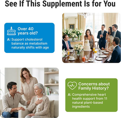 Crystal Peaks Nutrition Cholesterol Supplement - Natural, 60 Capsules