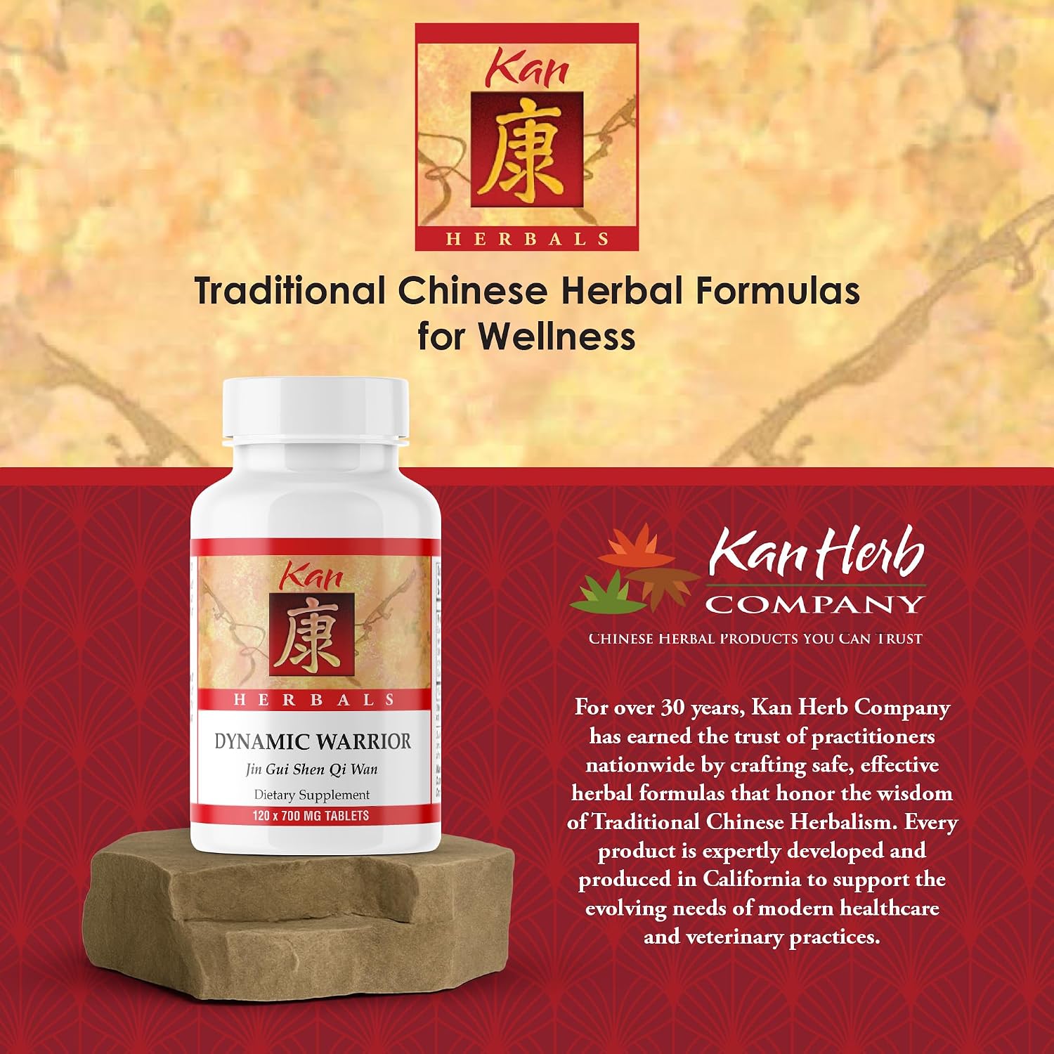 Kan Herbs Dynamic Warrior 120 Tablets - görsel 6