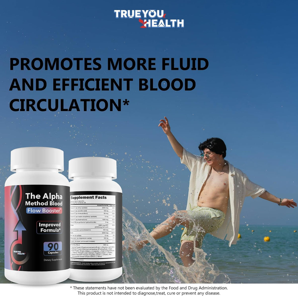 The Alpha Method Blood Flow Booster – Premium Blood Circulation Supplements for Men - görsel 5