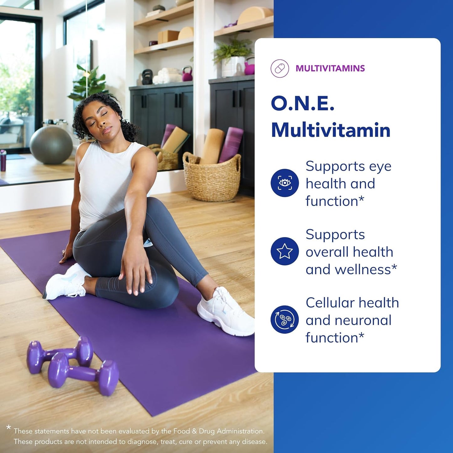 Pure Encapsulations O.N.E. Multivitamin - Once Daily with Antioxidant Complex, CoQ10, and Lutein for Vision and Cognitive Support - görsel 3