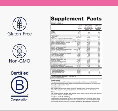 Metagenics Wellness Essentials Pregnancy - Prenatal, Pregnancy & Nursing Support - 30 Packets