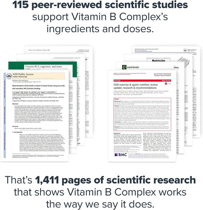 LEGION Vitamin B-Complex - 120 Capsules