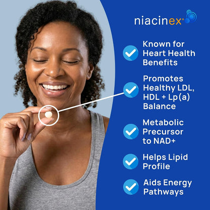 Niacin 500mg Extended Release, 200 Tablets – Minimal to No-Flush Vitamin B3 Supplement