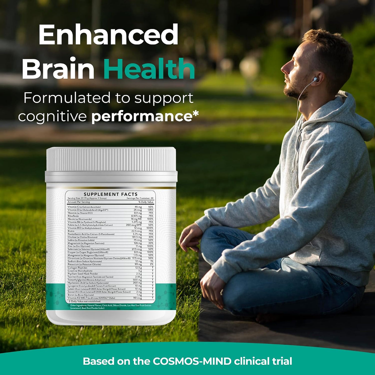 Methylated Multivitamin, Creatine, Collagen (Mixed Berry) - görsel 3