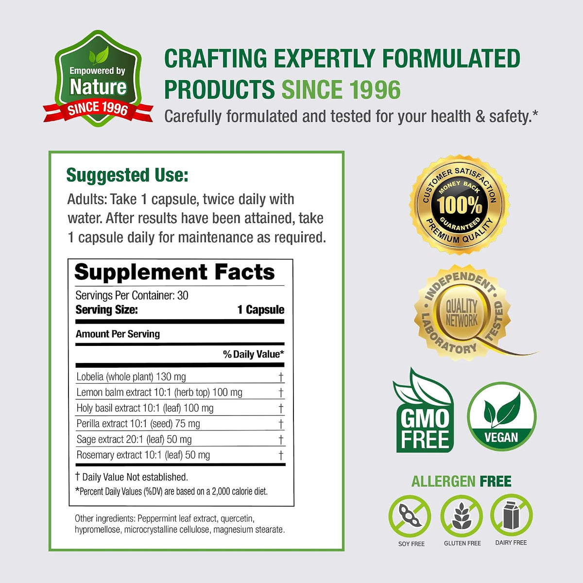 Bell Histamine Balance - Natural Supplement, Optimising Immune Response & Maintaining Healthy Respiratory Comfort - Unique Blend, 30 Vegetarian Capsules - görsel 2