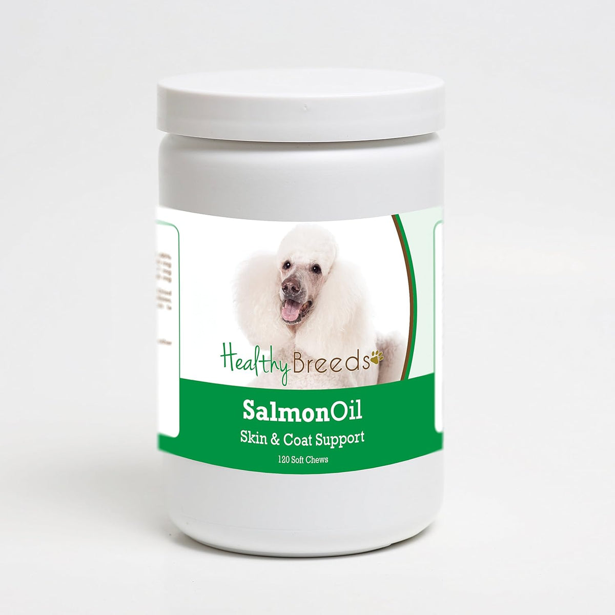 Healthy Breeds Poodle Salmon Oil Soft Chews 120 Count - görsel 1