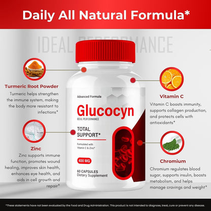Glucocyn Blood Support Capsules (3-Pack)