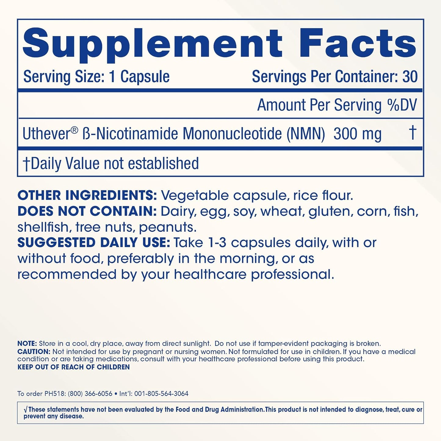 ProHealth NMN Pro 300 - 30 Capsules per Bottle (3-Pack) - görsel 6