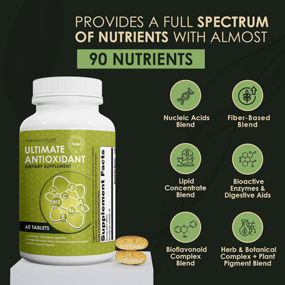 Rawleigh All-in-One Daily Nutrition Complex – Multivitamin with Antioxidants, Enzymes and CoQ10, 60 Caplets (30-Day Supply)