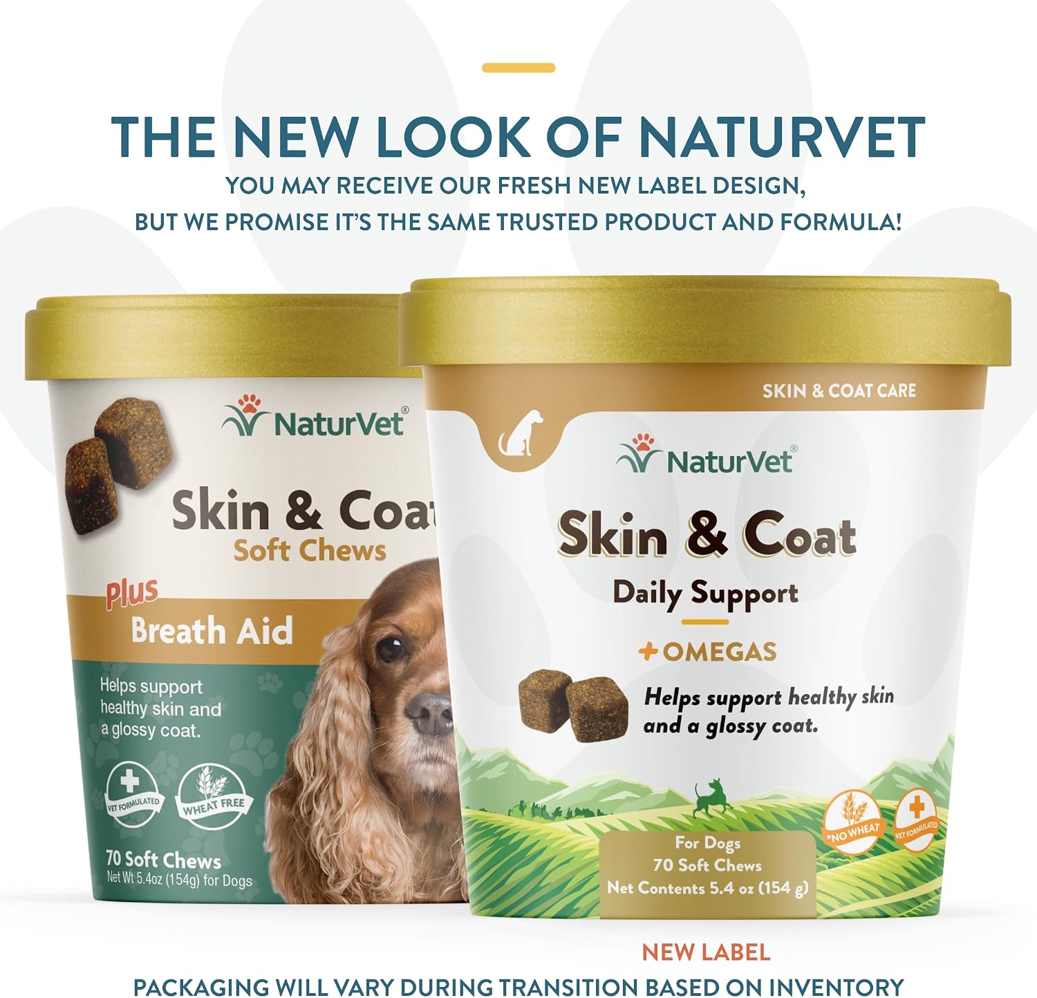 NaturVet Skin and Coat Plus Breath Aid for Dogs, 70 Soft Chews - görsel 2
