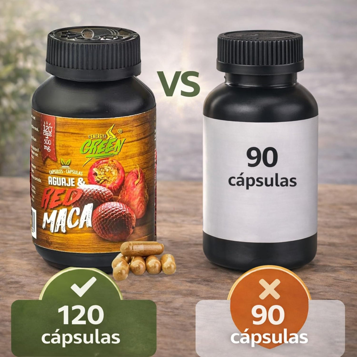 Andes Aguaje with Red Maca Capsules 1000mg - görsel 2