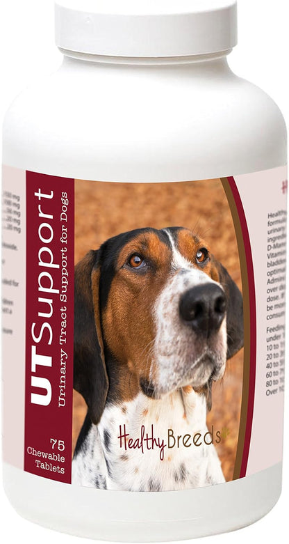 Healthy Breeds Treeing Walker Coonhound Cranberry Chewables – Urinary Tract Support for Dogs (75 Chewables)