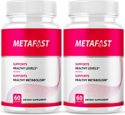 IDEAL PERFORMANCE Metafast Pills - 120 Capsules (Pack of 2)