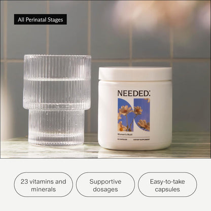 Needed. Multivitamin for Women with 23 Vitamins, Minerals and Antioxidants - Citrus Scented