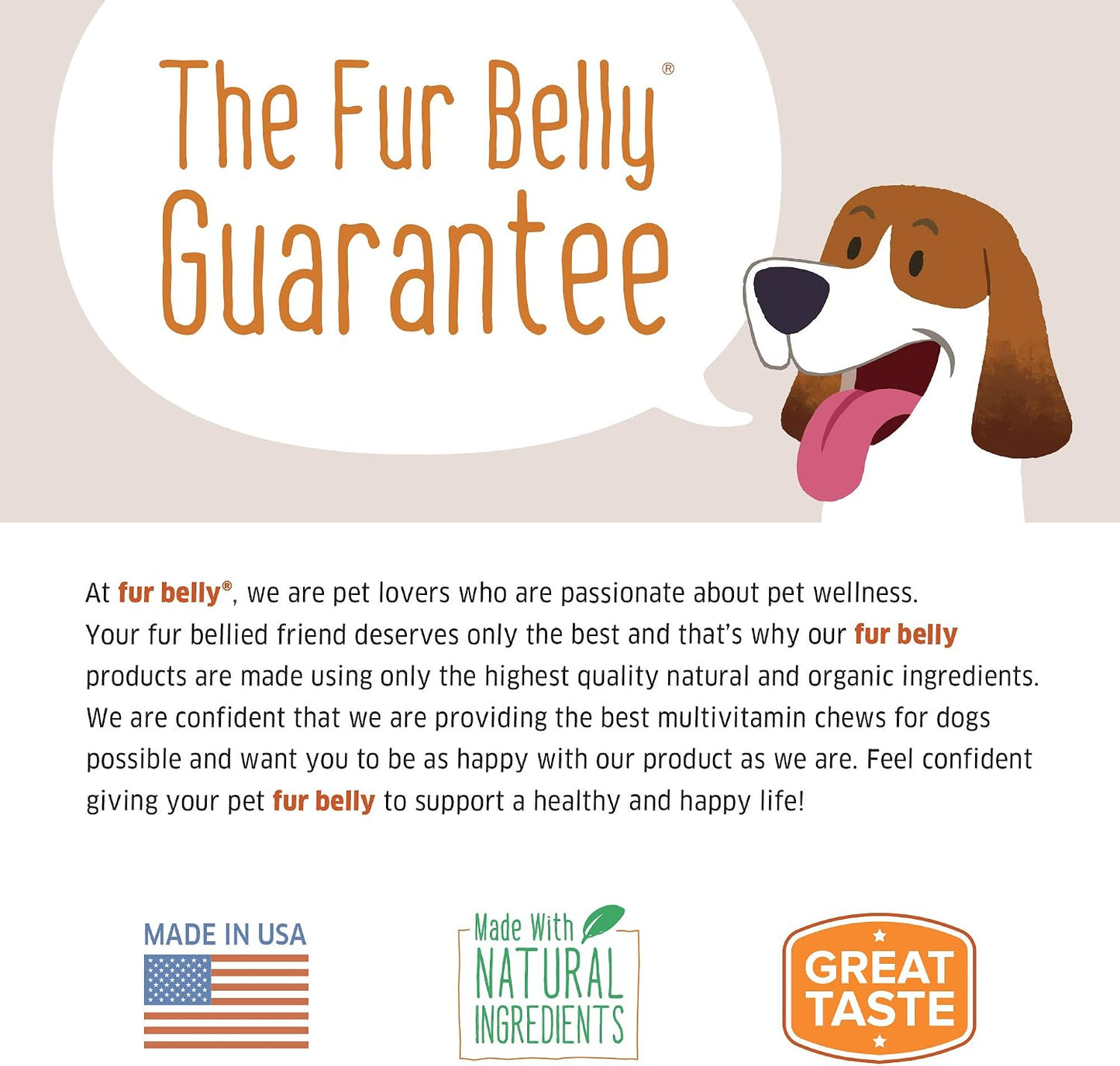 fur belly Dog Multivitamin – 9-in-1 Supplement with Probiotics & Enzymes – 120 Soft Chews - görsel 6