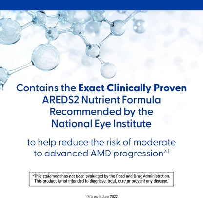PreserVision AREDS 2 Eye Vitamins - Lutein and Zeaxanthin Supplement with Vitamin C, Vitamin E, Zinc, and Copper - 120 Soft gel capsule Capsules