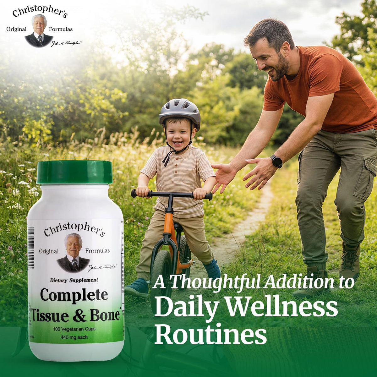 Christopher's Original Formulae Complete Tissue & Bone Formula – 100 Veg Caps - görsel 7