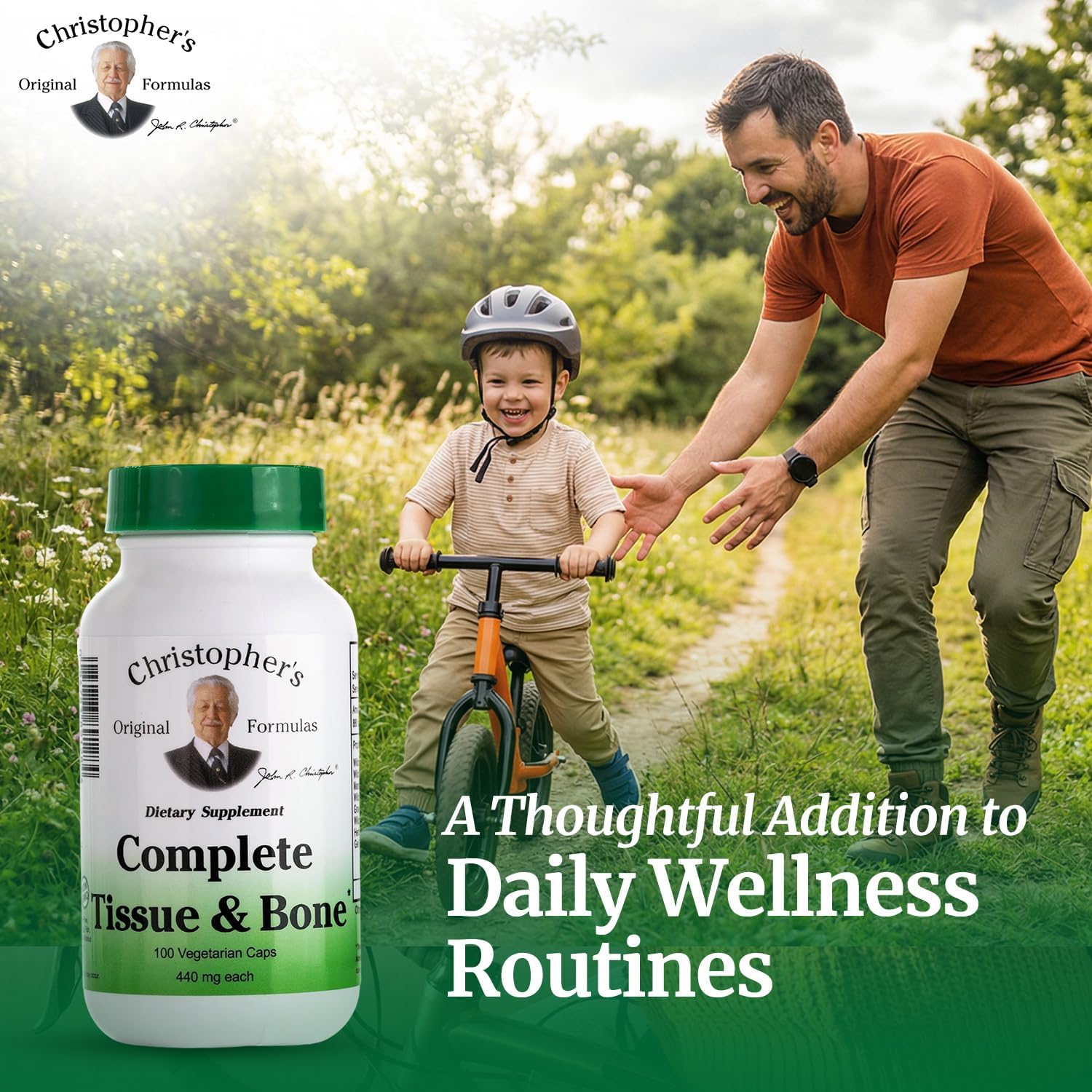 Christopher's Original Formulae Complete Tissue & Bone Formula – 100 Veg Caps - görsel 7