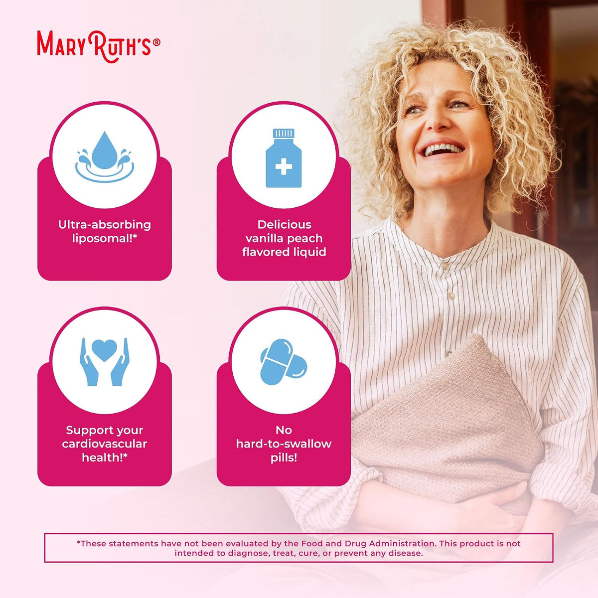 MaryRuth's Multivitamin Liposomal for Women 40+ | 450 ml - görsel 6
