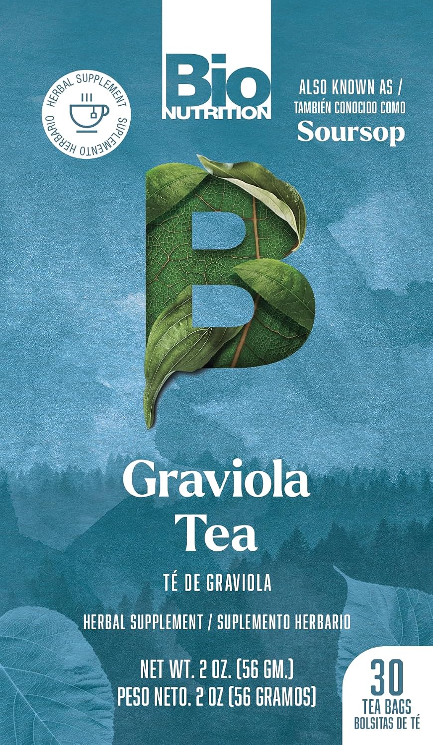 Bio Nutrition Graviola Soursop Tea - 30 Tea Bags - görsel 2