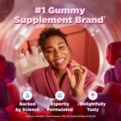 OLLY Prenatal Multivitamin Gummies, 30-Day Supply (60 Gummies)
