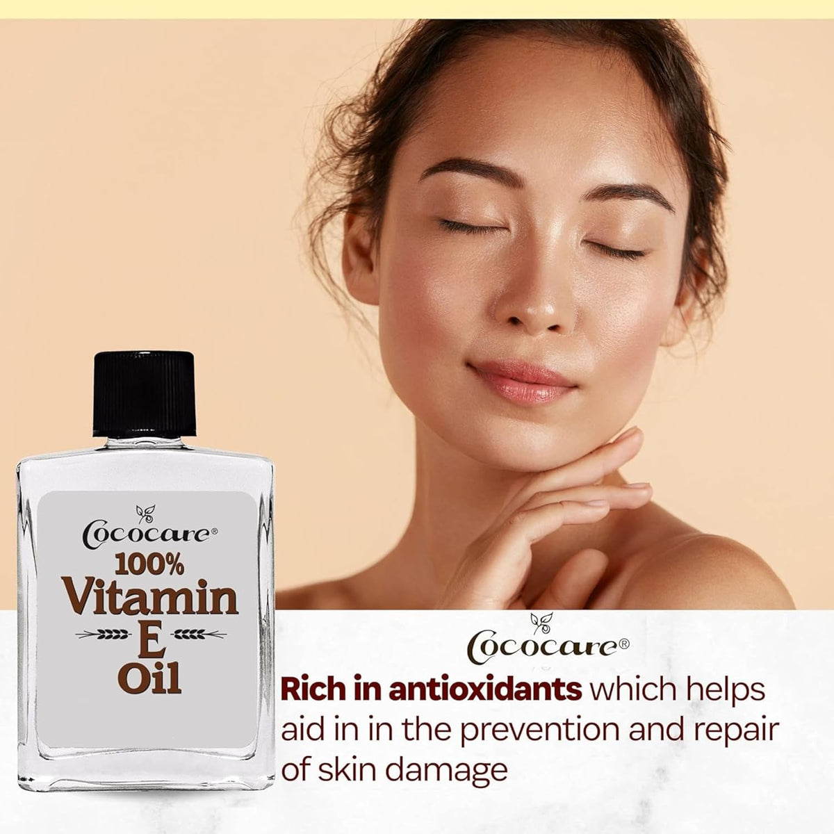 Cococare 100% Vitamin E Oil - 14,000 IU per Bottle (6 Pack) - görsel 3