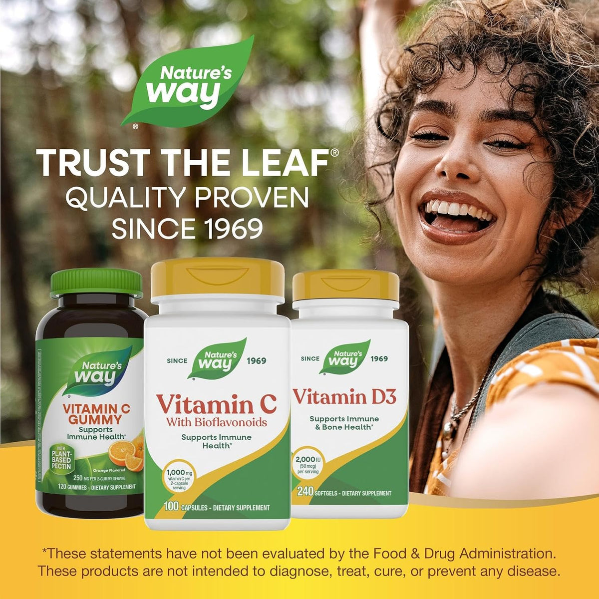 Nature's Way Vitamin C with Bioflavonoids, 1000 mg, 100 Capsules - görsel 7