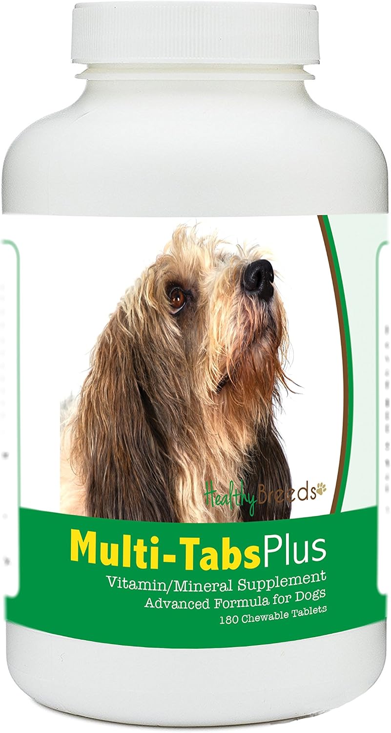 Healthy Breeds Multi-Tabs Plus Chewable Tablets for Dogs (180 Count) - görsel 1